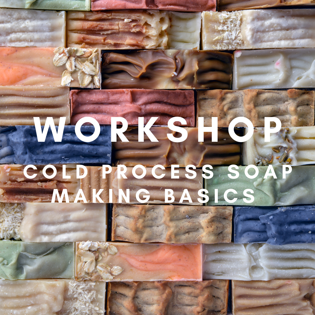 Soap Making Basics Workshop In person/ Online